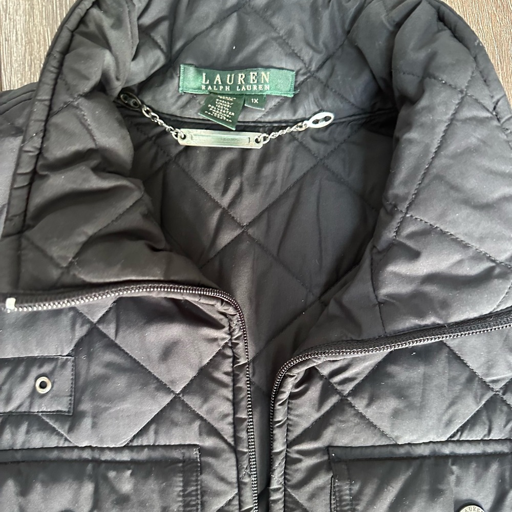 RALPH LAUREN black vest - Picture 2 of 4